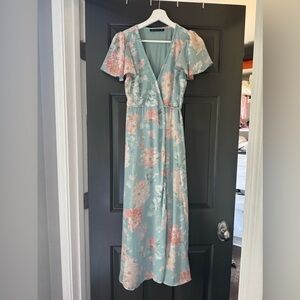 Abercrombie and fitch tie dress Tall